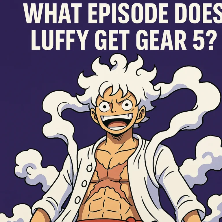 what episode does luffy get gear 5