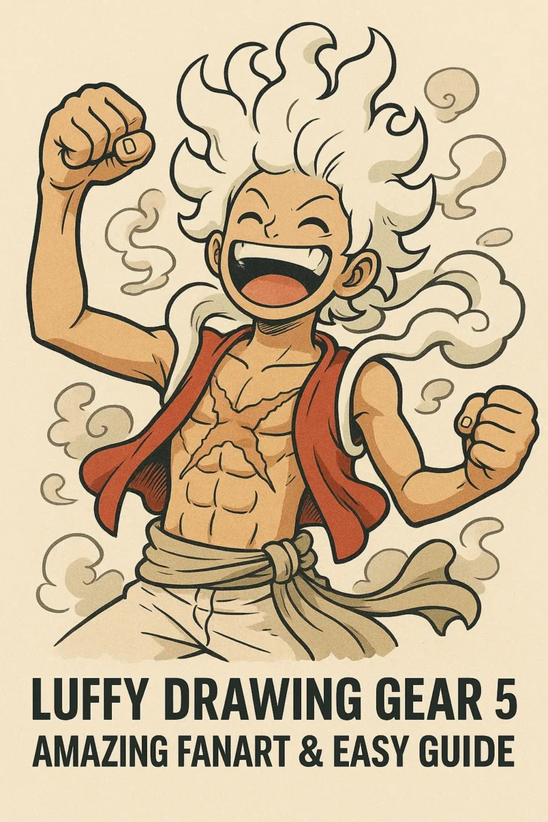 luffy drawing gear 5