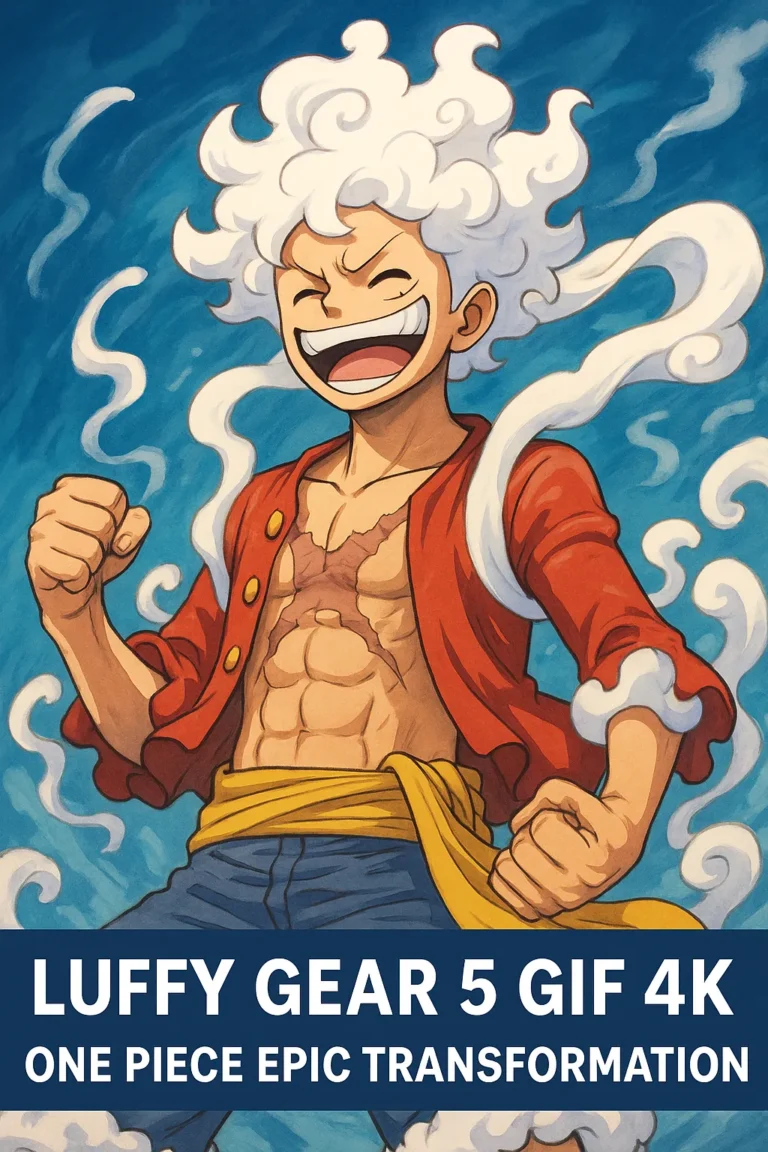 luffy gear 5 gif 4k