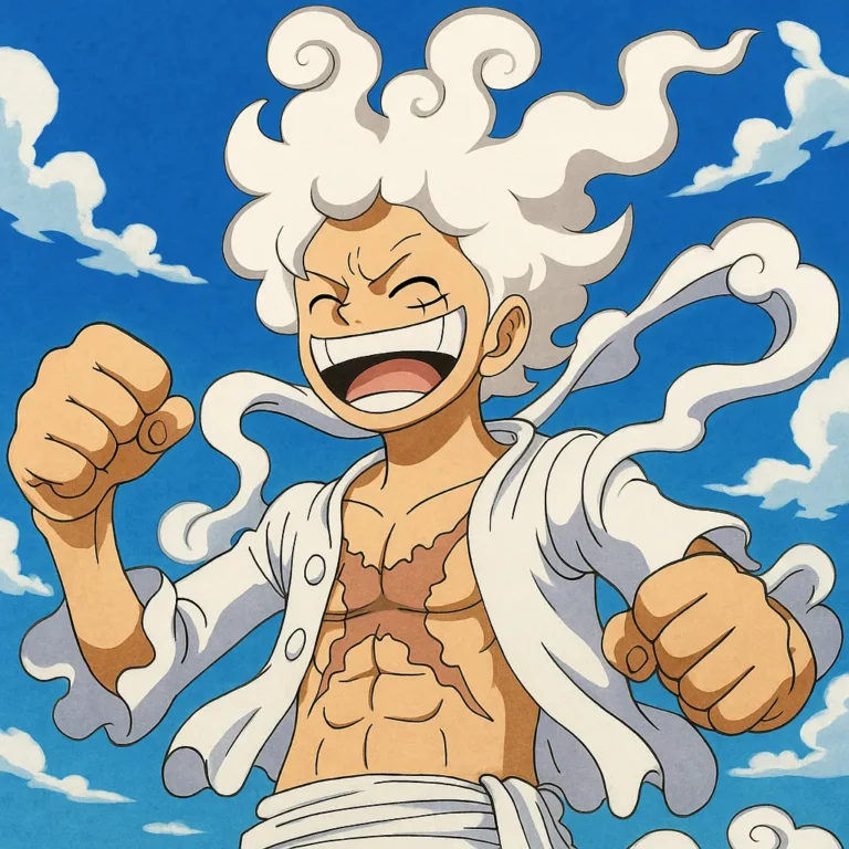 luffy gear 5 gif wallpaper