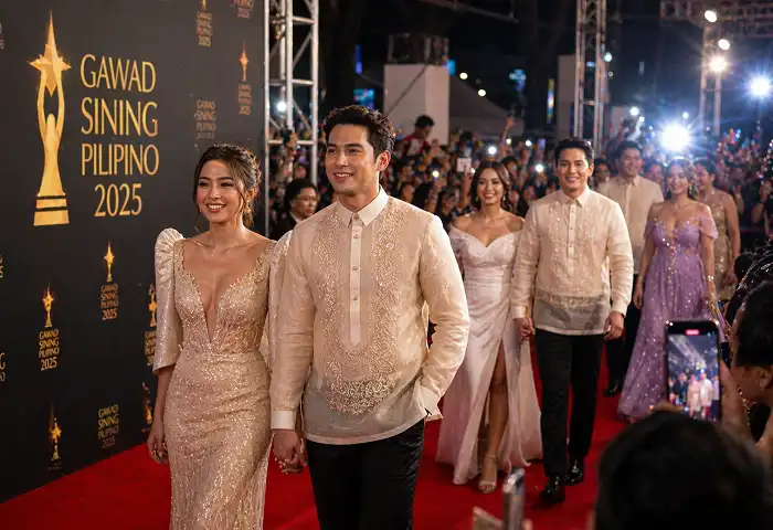 Philippine showbiz entertainment red carpet celebrity fashion event