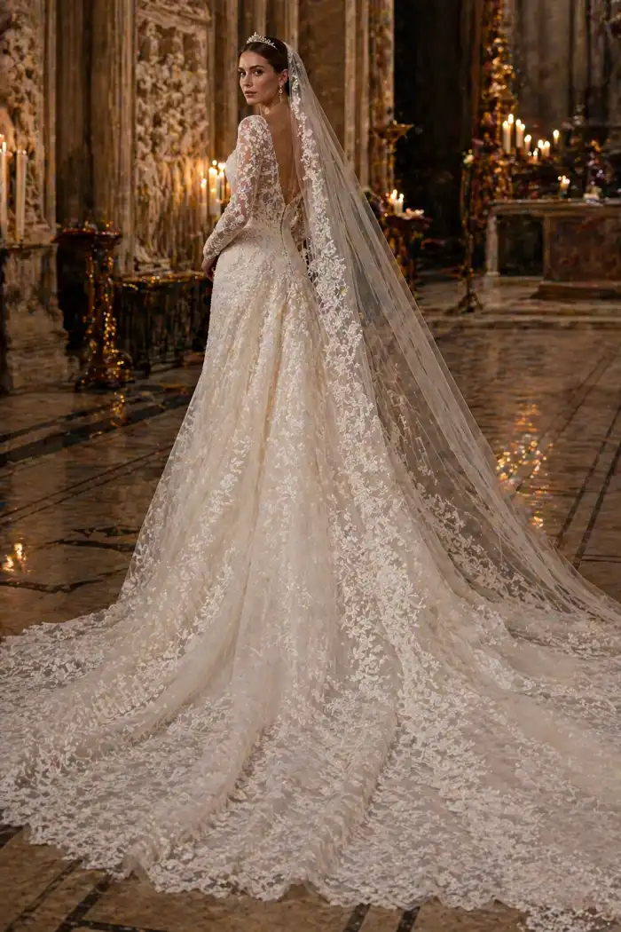 alexander mcqueen royal wedding gown bridal lace