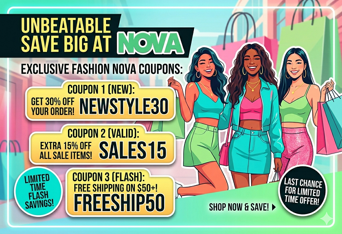 fashion nova coupons