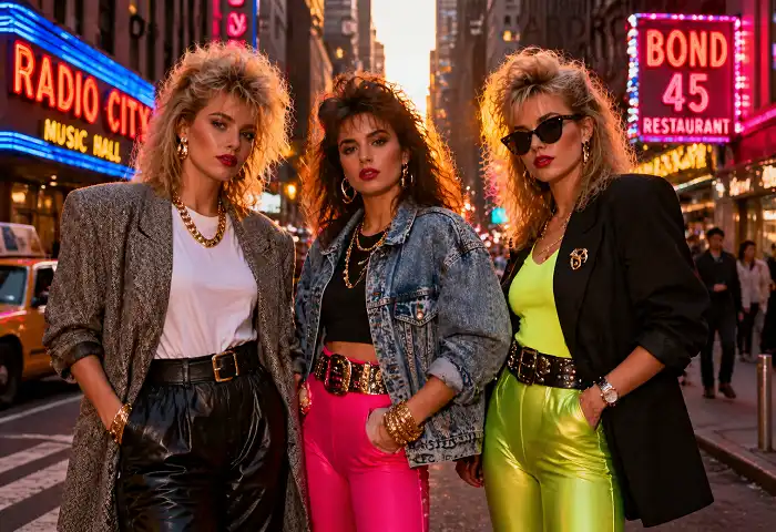 womens 80s fashion iconic style