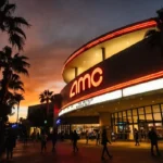 AMC Fashion Valley theater entrance at Fashion Valley Mall San Diego