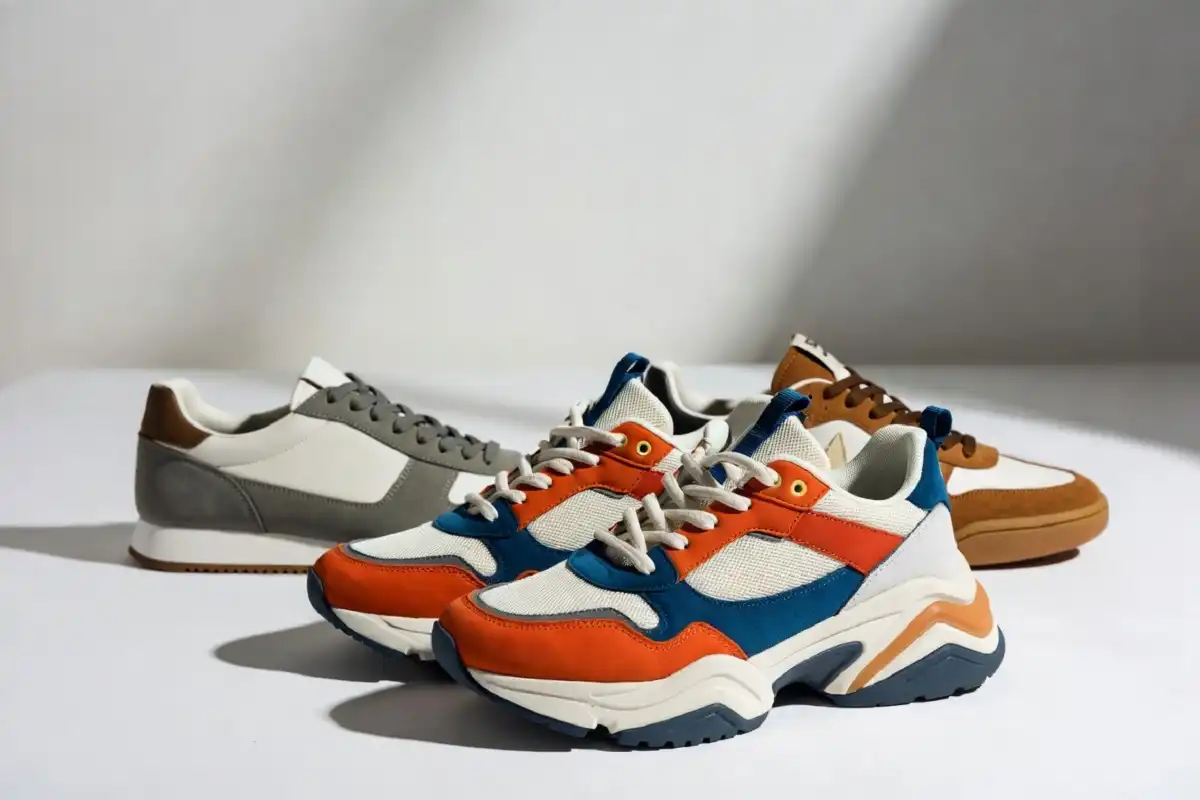 Fashion sneakers style guide showing trendy footwear options for 2026
