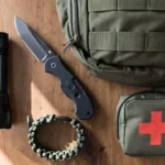 Cheap tactical gear for beginners laid out as a starter kit