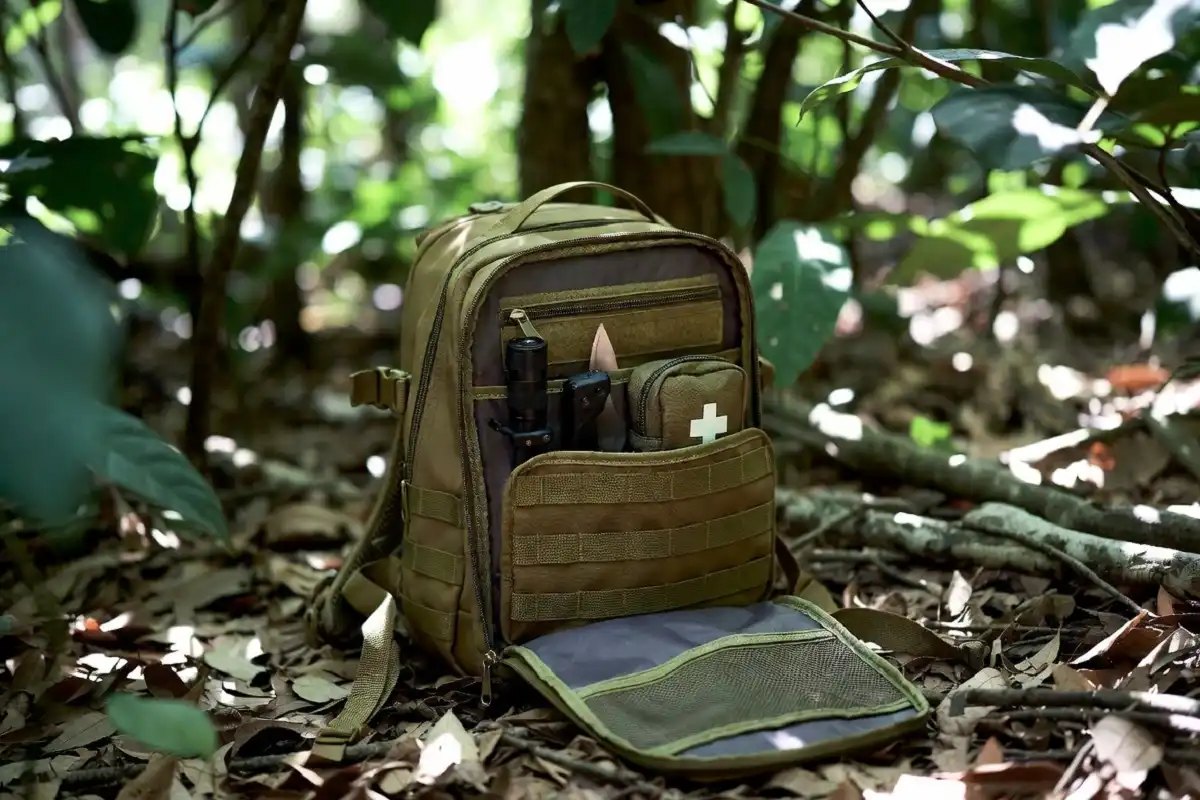 Affordable tactical backpack packed with beginner essentials